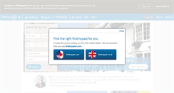 Desktop Screenshot of findmypast.co.uk