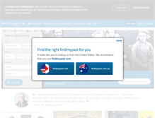 Tablet Screenshot of findmypast.com.au